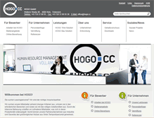 Tablet Screenshot of hogo.cc